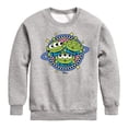 thumbnail image 1 of Toy Story - Aliens Checker Planet - Youth Boys Crew Fleece Sweatshirt, 1 of 5