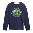 thumbnail image 1 of Toy Story - Aliens Checker Planet - Youth Boys Long Sleeve Graphic T-Shirt, 1 of 5