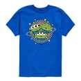 thumbnail image 1 of Toy Story - Aliens Checker Planet - Youth Boys Short Sleeve Graphic T-Shirt, 1 of 5
