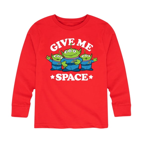 Toy Story - Aliens Give Me Space - Toddler And Youth Long Sleeve Graphic T-Shirt