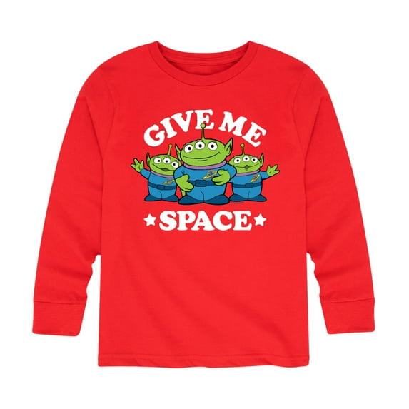 Toy Story - Aliens Give Me Space - Toddler And Youth Long Sleeve Graphic T-Shirt