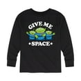 thumbnail image 1 of Toy Story - Aliens Give Me Space - Toddler And Youth Long Sleeve Graphic T-Shirt, 1 of 5