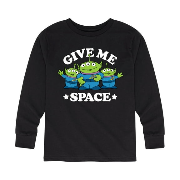 Toy Story - Aliens Give Me Space - Toddler And Youth Long Sleeve Graphic T-Shirt