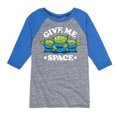 thumbnail image 1 of Toy Story - Aliens Give Me Space - Toddler And Youth Raglan Graphic T-Shirt, 1 of 6