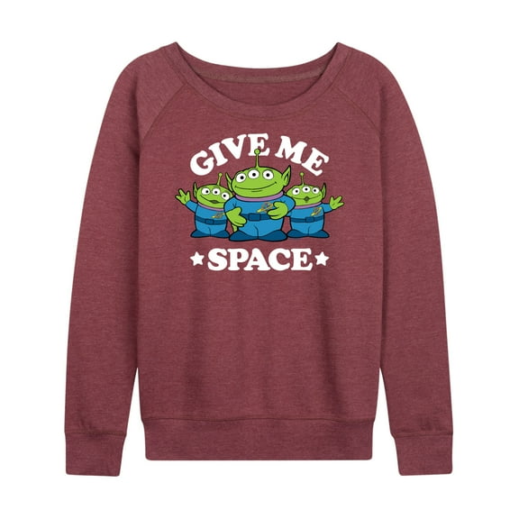 Toy Story - Aliens Give Me Space - Women's Lightweight French Terry Long Sleeve Shirt