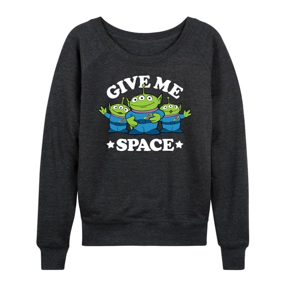 Toy Story - Aliens Give Me Space - Women's Lightweight French Terry Long Sleeve Shirt