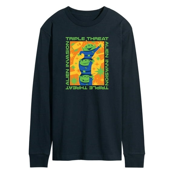Toy Story - Aliens Triple Threat - Men's Long Sleeve T-Shirt