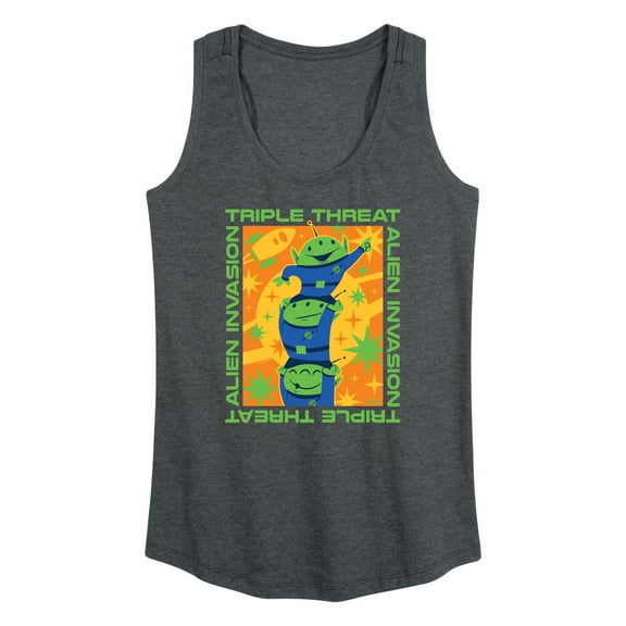 Toy Story - Aliens Triple Threat - Women's Racerback Tank Top