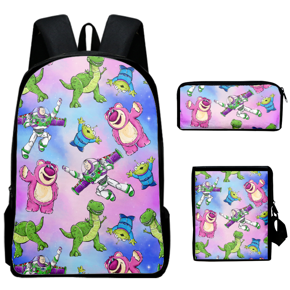 Llama Print School Backpack For Teens - Boys Girls Travel Bag With Multiple Pockets - View #5