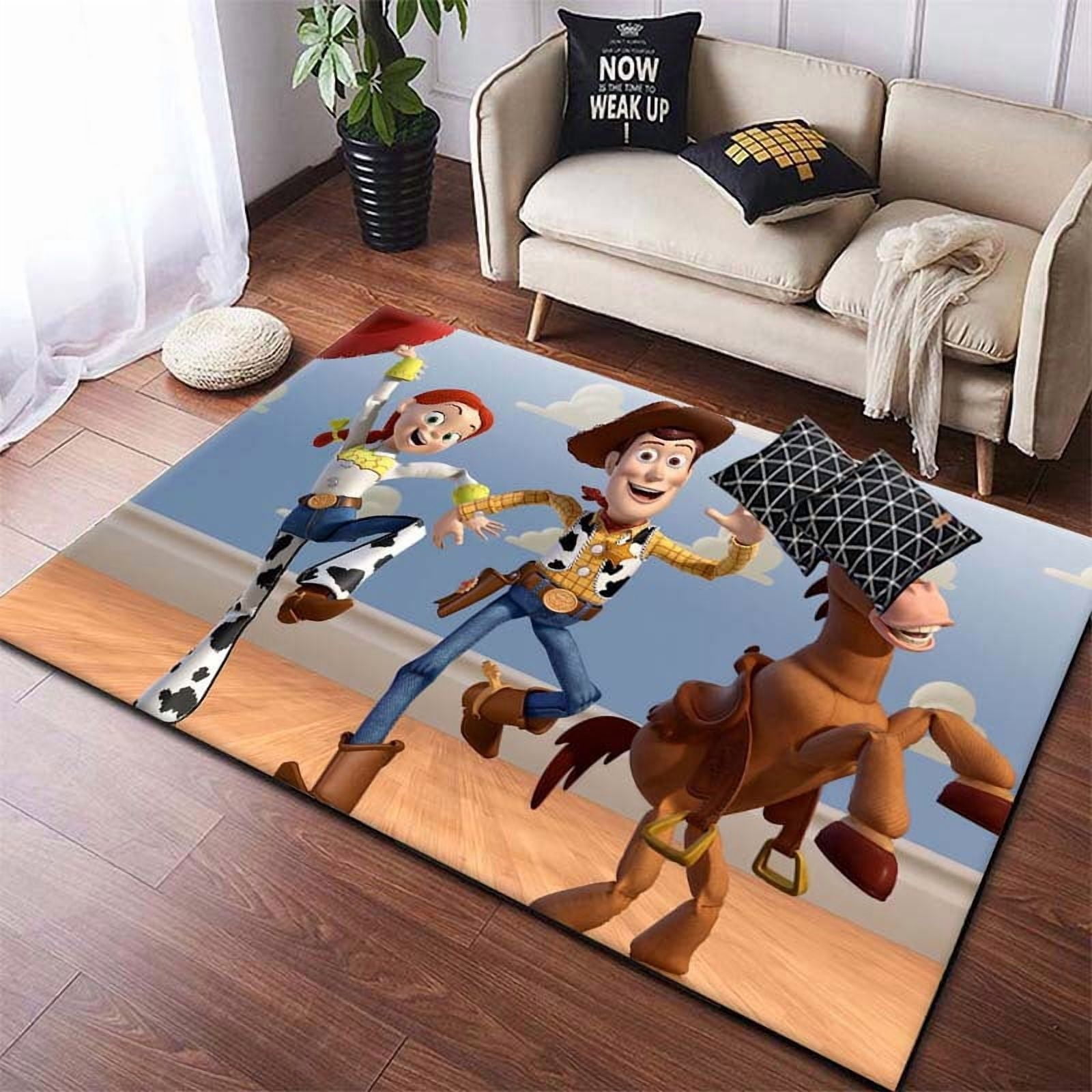 Toy-Story Area Rug Carpet, Toy Inspired Story Mat for Boys Girls ...