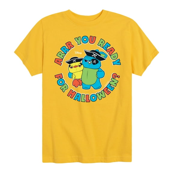 Toy Story - Arrr You Ready For Halloween - Toddler And Youth Short Sleeve Graphic T-Shirt