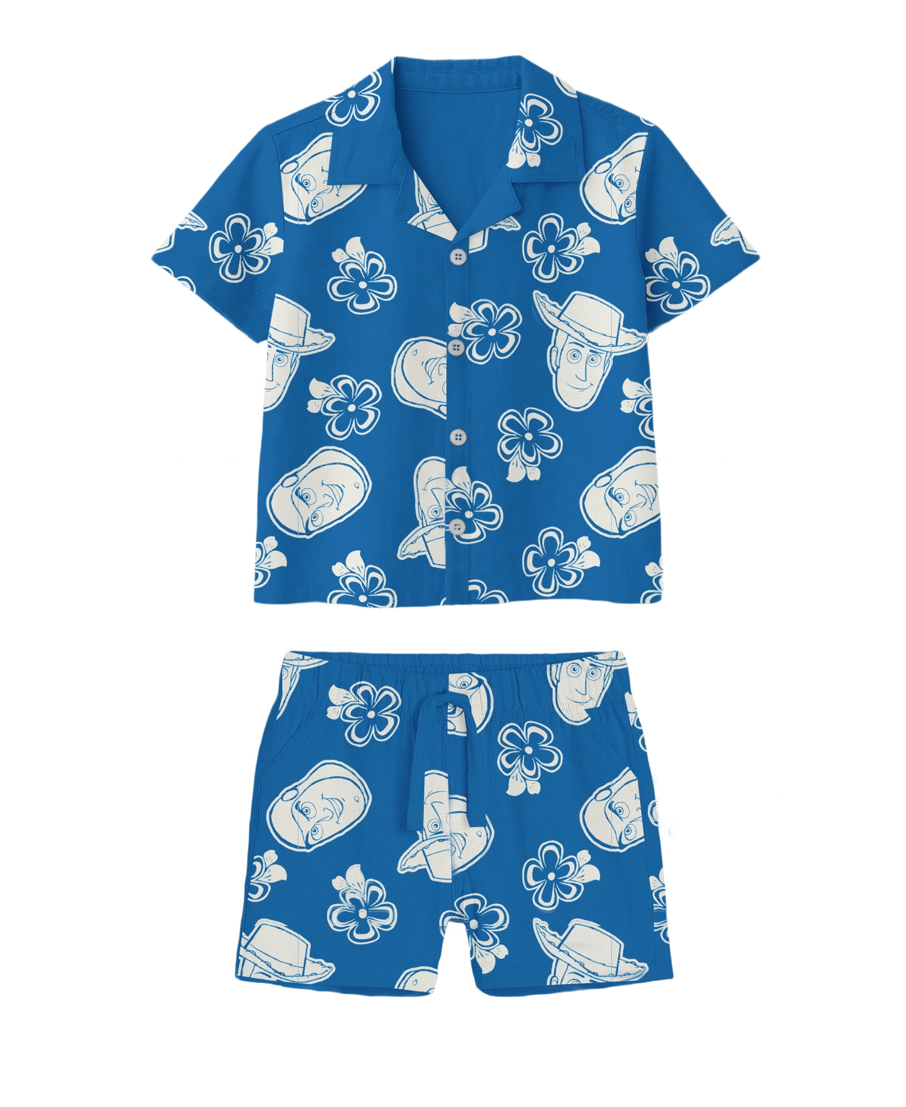 Toy Story Baby Boy Resort Short Set, Sizes 0-9 Months