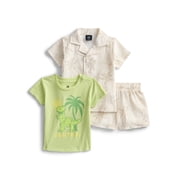 Toy Story Baby Boys Rex Outfit Set, 3-Piece, Sizes 0M-24M