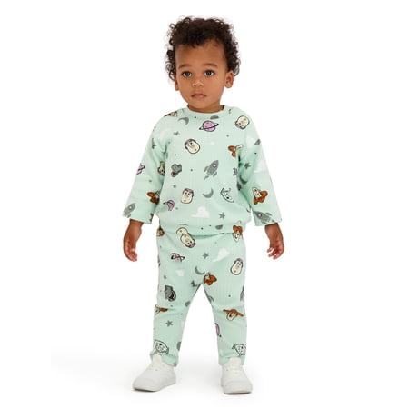 Toy Story Baby Boys 2 Piece Rib Pant Set, Sizes 0-24M