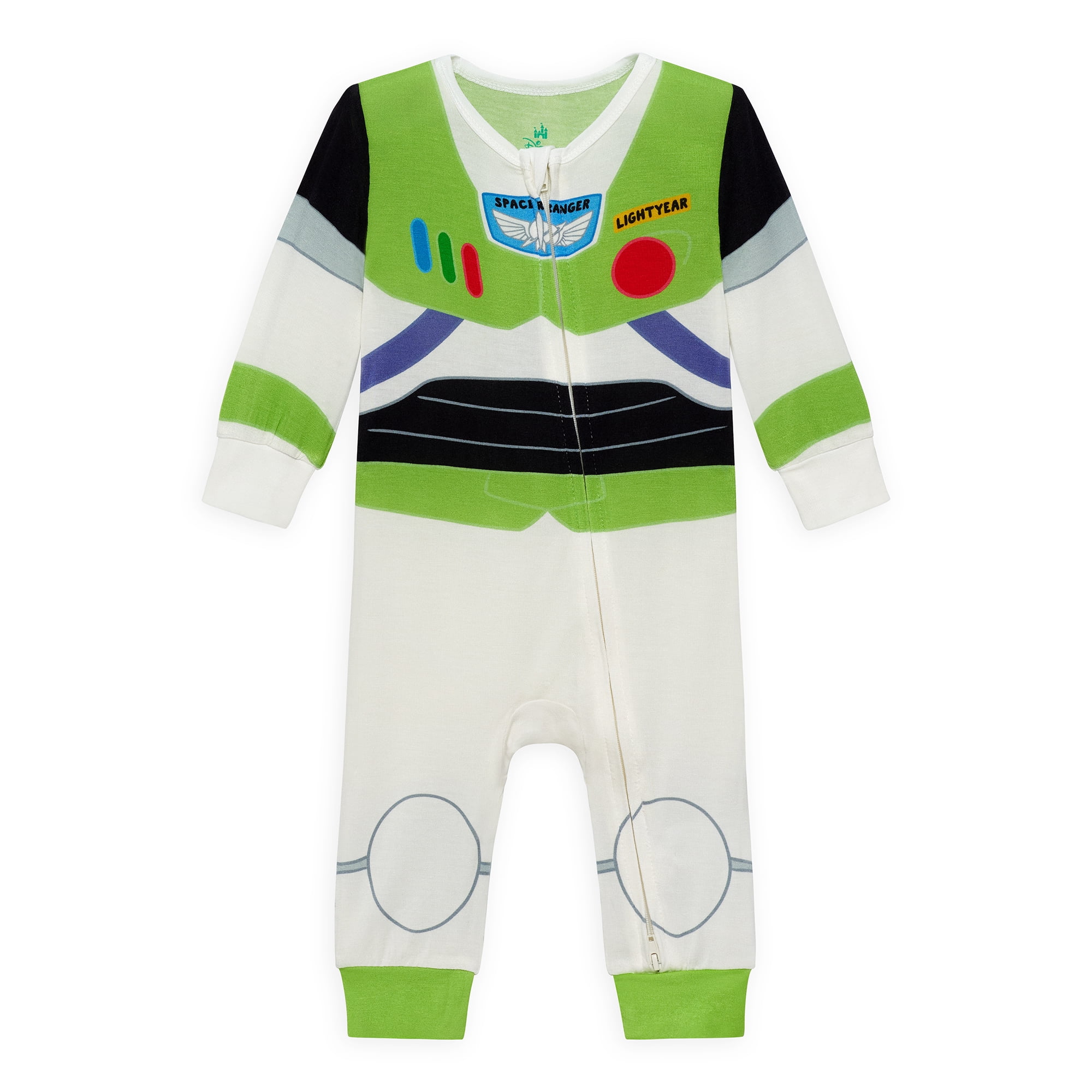 Toy Story Baby Boys Cozy and Comfortable Viscose Cosplay Coverall, Sizes 0/3M-24M
