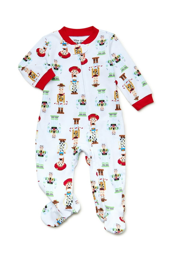 Toy Story Baby One-Piece Footed Pajamas, Sizes NB-9M