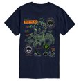 thumbnail image 1 of Toy Story - Babyhead Blue Print - Men's Short Sleeve Graphic T-Shirt, 1 of 4