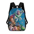 thumbnail image 1 of Toy Story Backpack, 17 Inch Laptop Backpack, Water-Resistant BookBag, Adjustable Shoulder Straps, Durable 600D Polyester, 1 of 9
