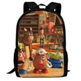 thumbnail image 1 of Toy Story Backpack, 3d Printed Laptop Backpack, Water Resistant Computer Backpack, 16.5x12.5x5.5 Inch, 1 of 9