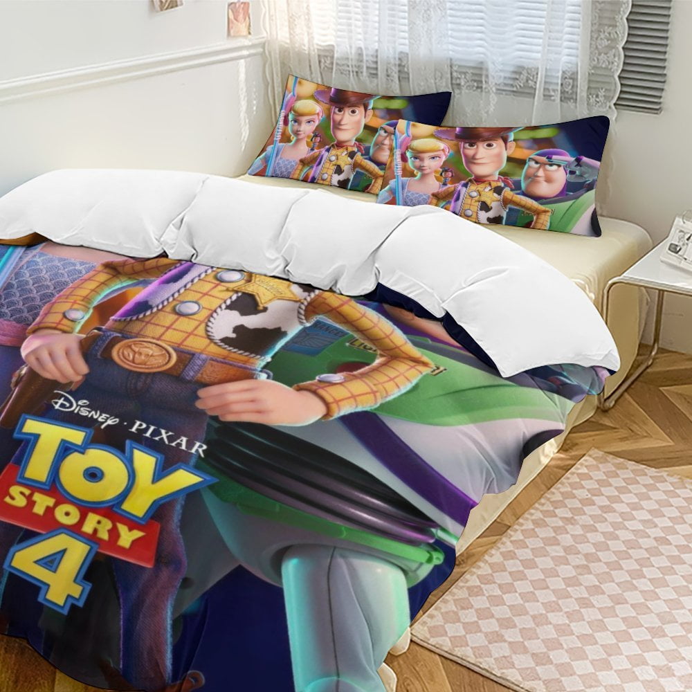 Toy Story Bedding Comforter Sets, 3-Piece Bedding Set Soft Warm Bed Set ...