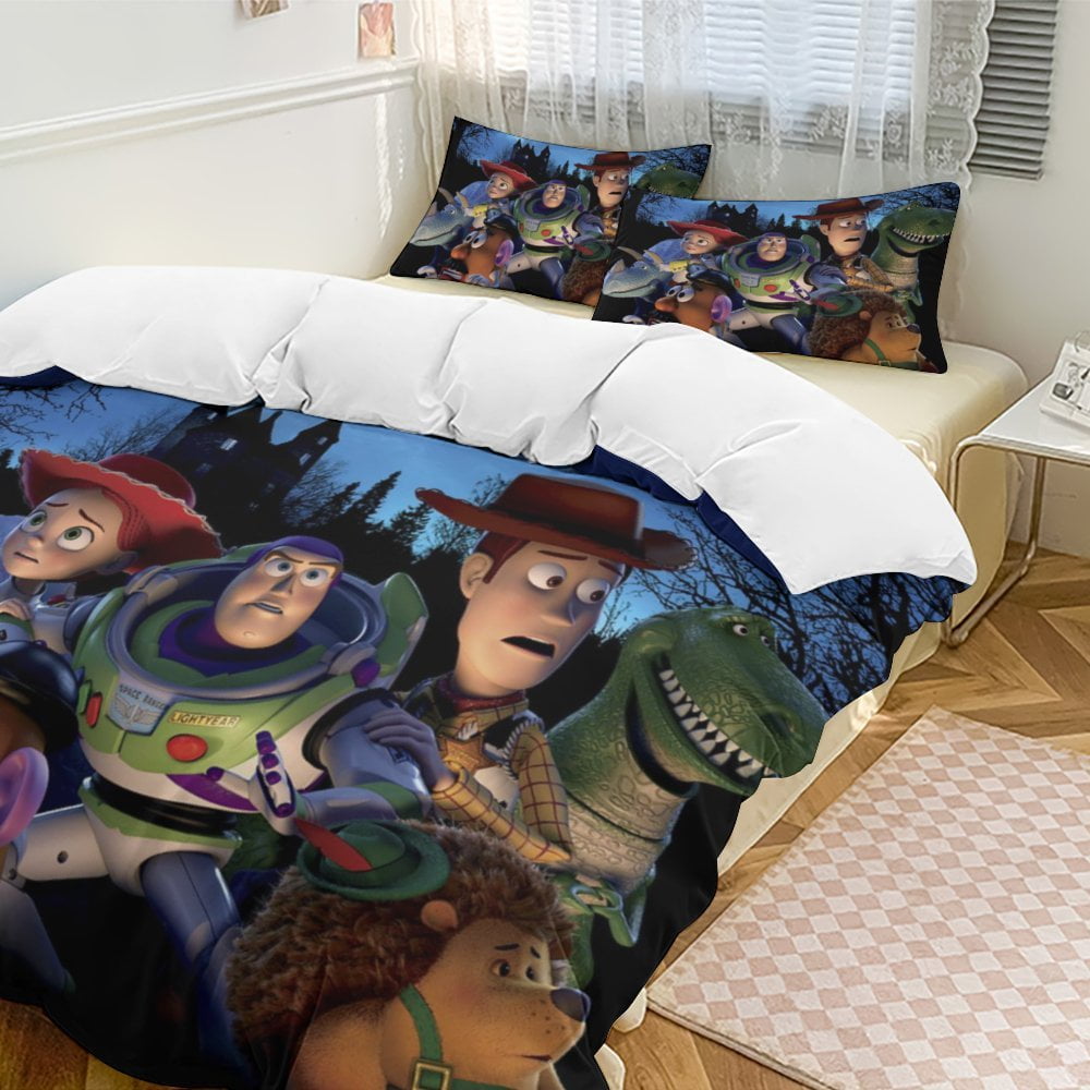 Toy Story Bedding Comforter Sets, 3-Piece Bedding Set Soft Warm Bed Set ...