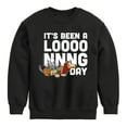 thumbnail image 1 of Toy Story - Been A Long Day - Toddler And Youth Crewneck Fleece Sweatshirt, 1 of 5