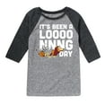 thumbnail image 1 of Toy Story - Been a Long Day - Toddler And Youth Raglan Graphic T-Shirt, 1 of 4