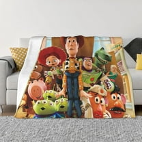 Toy Story Blanket Soft Bed Sofa Throw Cozy Lightweight Birthday Gift 40"x50"