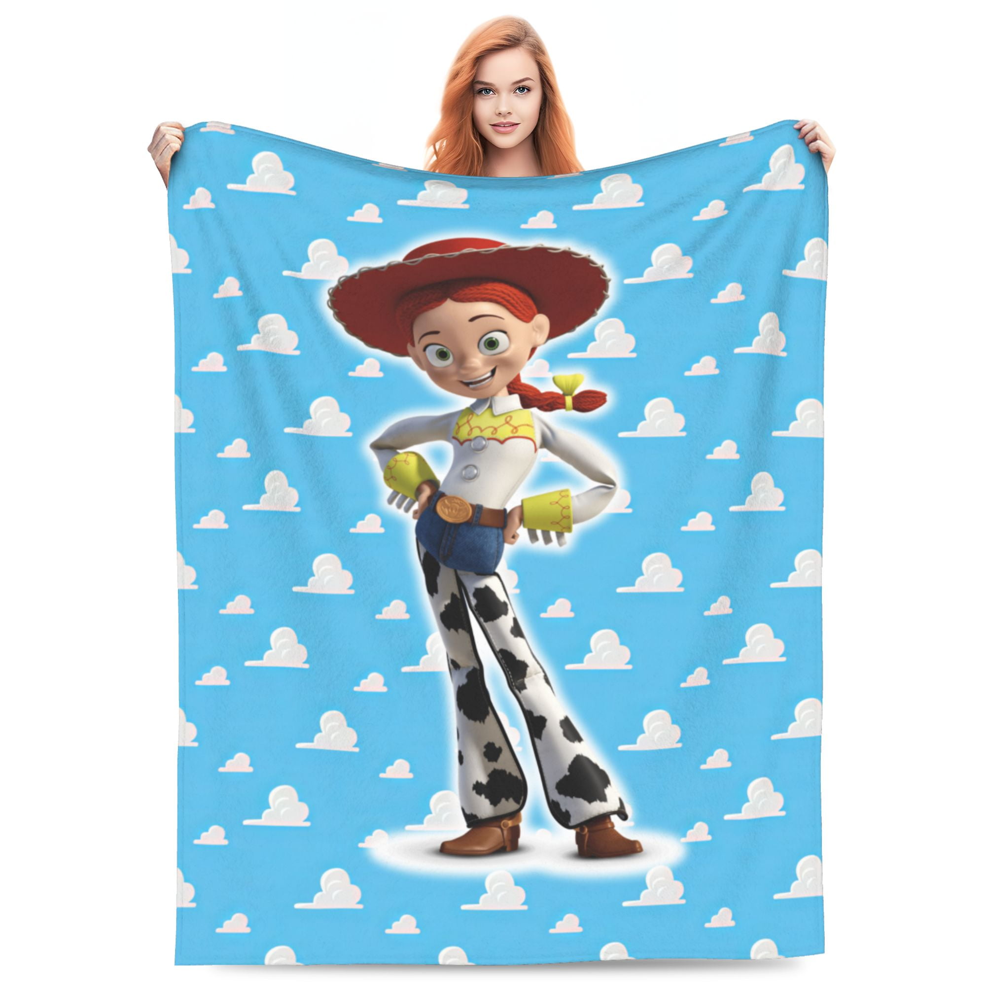 Toy Story Kids Weighted Blanket Blue w Woody Buzz Rex Bullseye 4.5 lb 36 x 48 Walmart