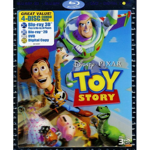 Toy Story (Bluray 3D/Bluray/DVD Combo + Digital Copy)
