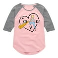 thumbnail image 1 of Toy Story - Bo Peep Baseball Love - Toddler And Youth Girls Raglan Graphic T-Shirt, 1 of 5