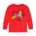 thumbnail image 1 of Toy Story - Bo Peep Baseball Love - Toddler And Youth Long Sleeve Graphic T-Shirt, 1 of 5