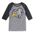 thumbnail image 1 of Toy Story - Bo Peep Baseball Love - Toddler And Youth Raglan Graphic T-Shirt, 1 of 5