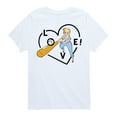 thumbnail image 1 of Toy Story - Bo Peep Baseball Love - Toddler And Youth Short Sleeve Graphic T-Shirt, 1 of 5