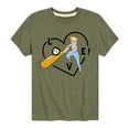 thumbnail image 1 of Toy Story - Bo Peep Baseball Love - Toddler And Youth Short Sleeve Graphic T-Shirt, 1 of 5