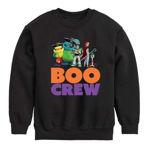 Toy Story - Boo Crew - Toddler And Youth Crewneck Fleece Sweatshirt