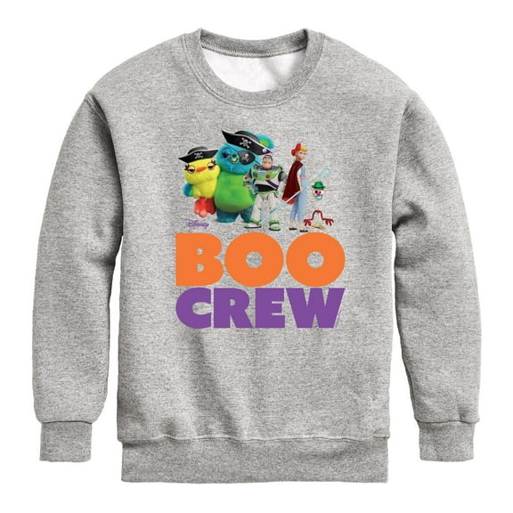 Toy Story - Boo Crew - Toddler And Youth Crewneck Fleece Sweatshirt