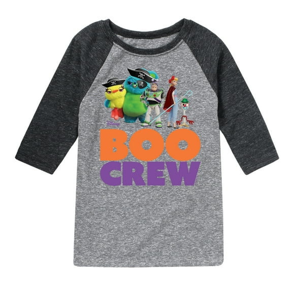 Toy Story - Boo Crew - Toddler And Youth Raglan Graphic T-Shirt