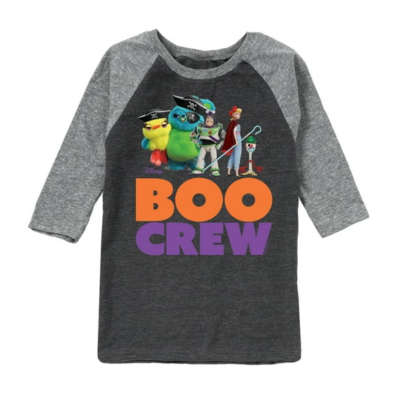 Toy Story - Boo Crew - Toddler And Youth Raglan Graphic T-Shirt