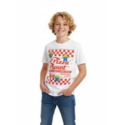 Toy Story, Boys Graphic Tee with Short Sleeves, Pizza Planet, Sizes 4-18