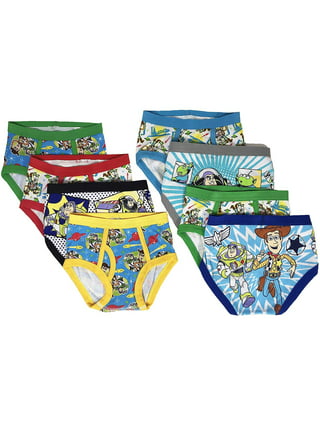 Toy Story 4 Disney Pixar Underwear Cotton 7 Briefs Toddler Boys Size 4t for  sale online
