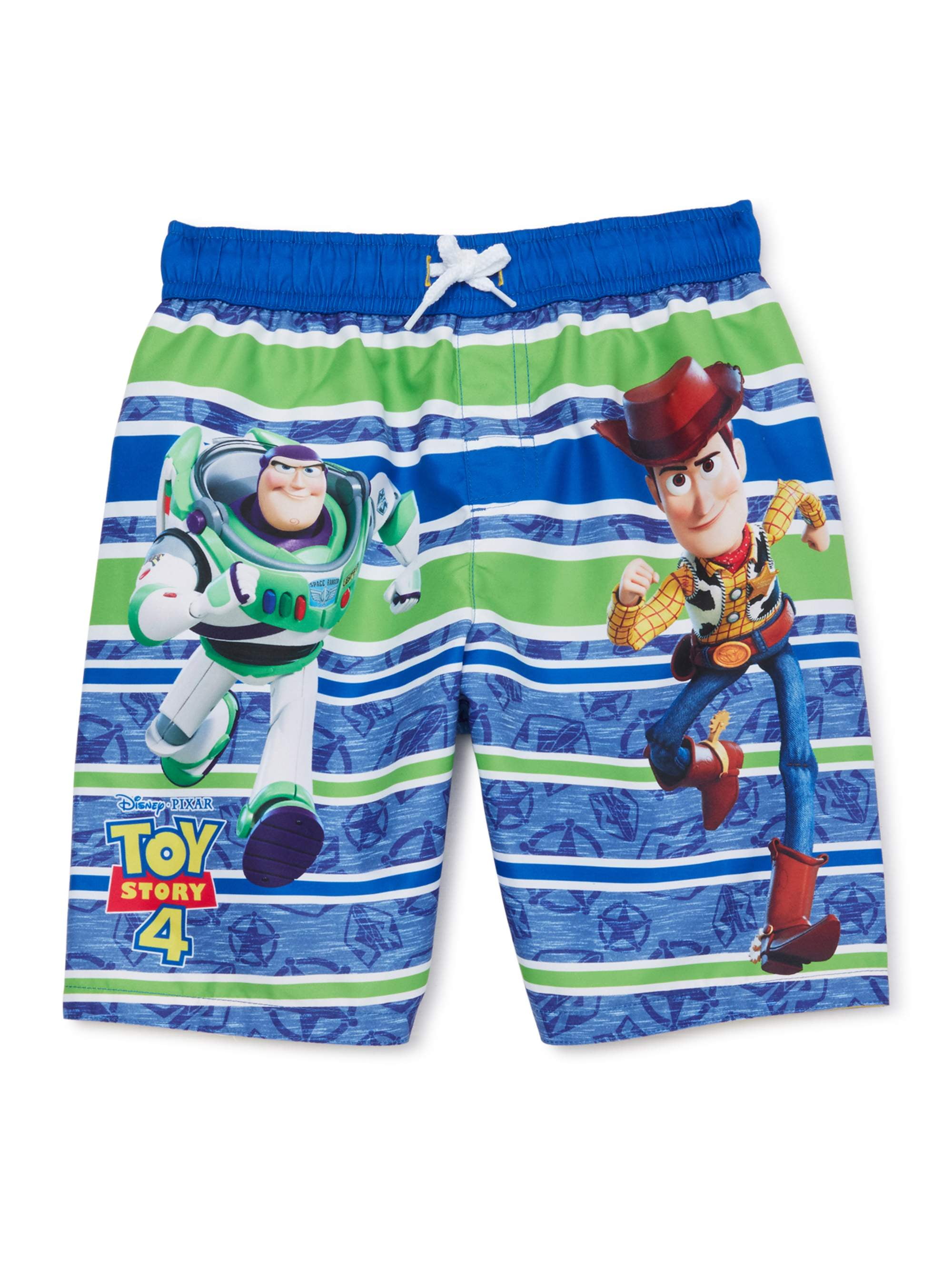 Toy Story Boys 4-7 Swim Trunks