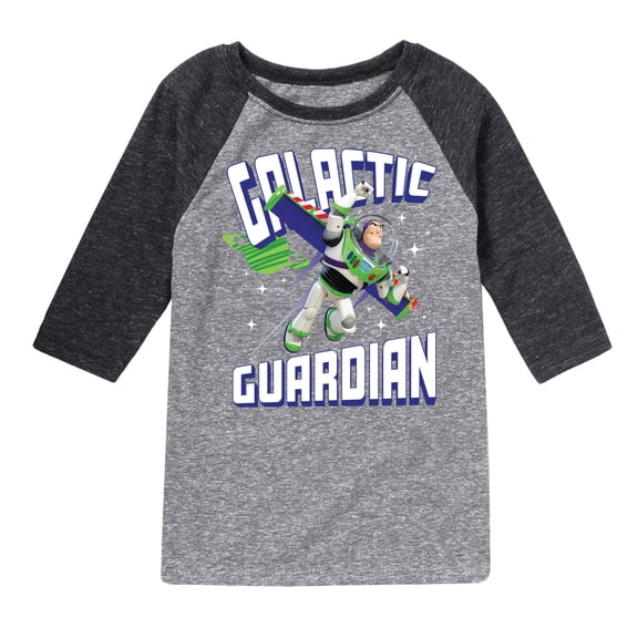 Toy Story - Buzz Galactic Guardian - Toddler And Youth Raglan Graphic T-Shirt