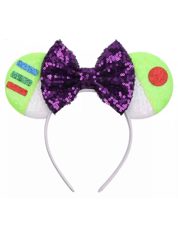 Toy Story Buzz Light Year Inspired Minnie Ears Headband / Toy Story Mickey Ears / Toy Story Minnie Ears