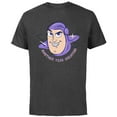 thumbnail image 1 of Toy Story Buzz Lightyear Another Year Greater - Short Sleeve Cotton T-Shirt for Adults - Customized-Charcoal, 1 of 5