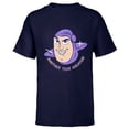 thumbnail image 1 of Toy Story Buzz Lightyear Another Year Greater - Short Sleeve T-Shirt for Kids - Customized-Navy, 1 of 5
