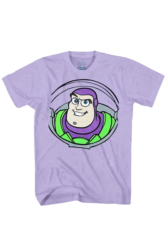 Toy Story Buzz Lightyear Face Adult T-Shirt
