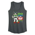 thumbnail image 1 of Toy Story - Buzz Lightyear To Elf Command - Women's Racerback Tank Top, 1 of 5