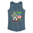 thumbnail image 1 of Toy Story - Buzz Lightyear To Elf Command - Women's Racerback Tank Top, 1 of 5