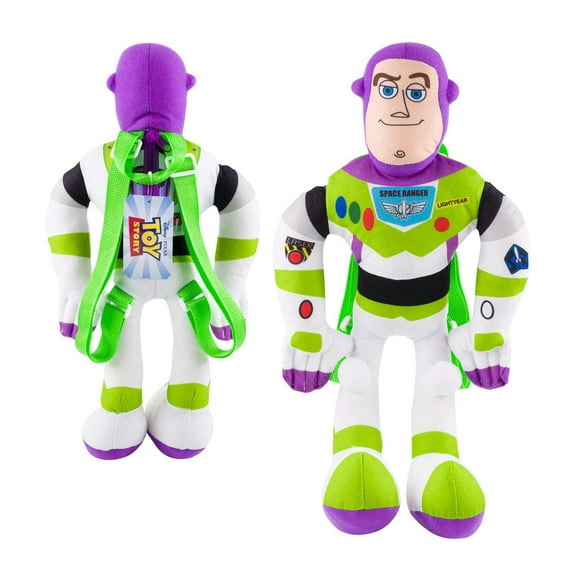 Toy Story Buzz Plush Doll Small Kids Backpack Straps- 16"
